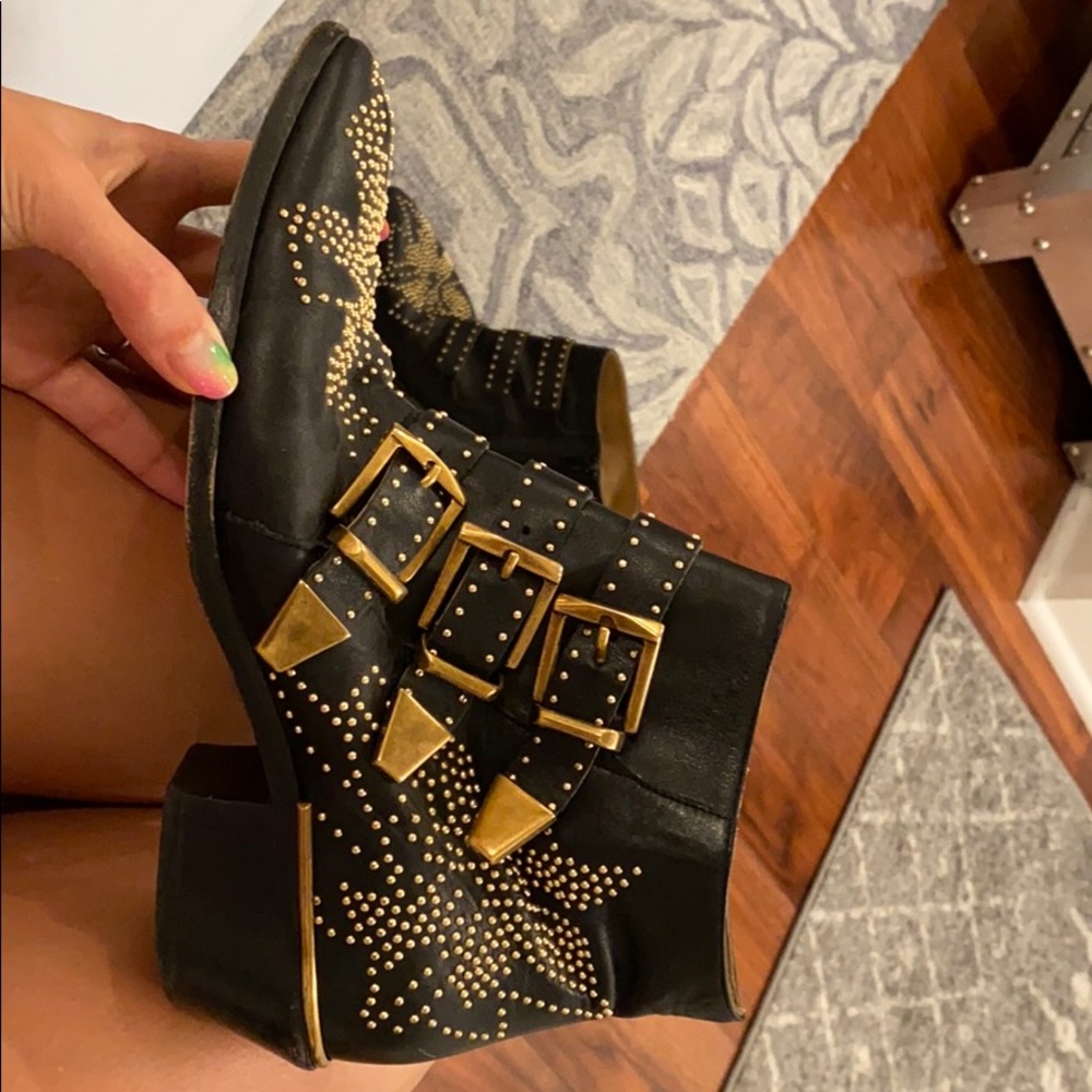 Chloe Susanna bootie 37 black leather